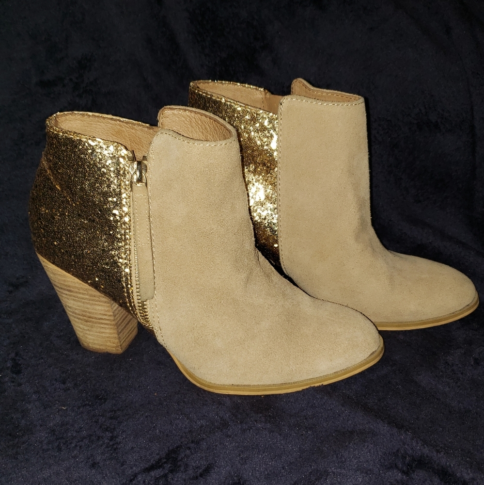 Aldo Glitter Booties